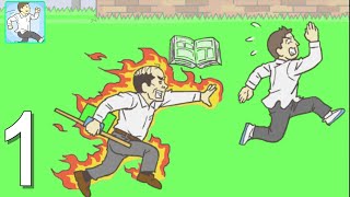 Skip School! - Escape Game Gameplay Walkthrough Part 1 Levels 1 - 15 (Android, iOS) screenshot 1