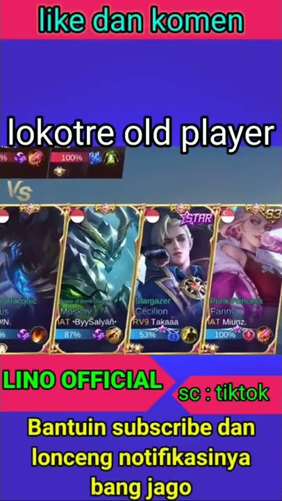 Lokotre old player #Short#mobilelegends#mobilelegendsindonesia#mlbbcreatorcamp