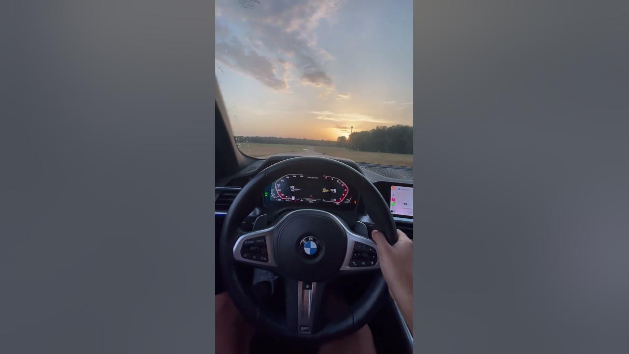 Sunset M340 launch control (watch my YouTube videos) m340i b58 bmw 