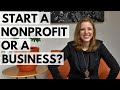 Starting a Nonprofit vs For-Profit Business (Pros and Cons)