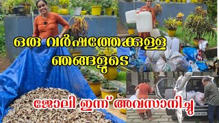 Cocount oil at home - Rava Dosa | ഒരു കൊല്ലത്തേക്കുള്ള വെളിച്ചെണ്ണ വീട്ടിൽ തന്നെ ഉണ്ടാക്കിയെടുക്കാം