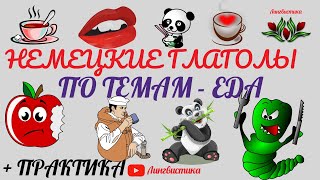 Немецкие глаголы по темам-еда Немецкий с нуля до автоматизма