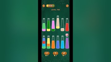 Sort Em All - Water Puzzle Game | Level - 790 | #sortemall #gamesplay #youtube #shorts #viral