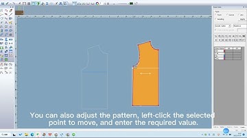 Richpeace Garment CAD V10.0--proportion adjust