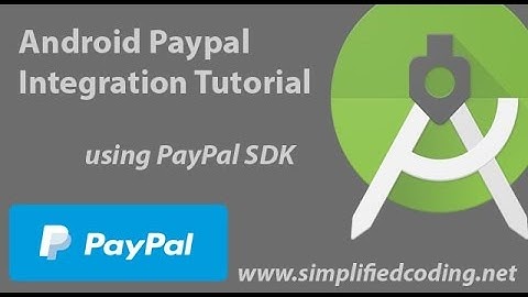 Android PayPal Integration Example