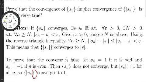 Baby Rudin Chapter 3 Exercise 1