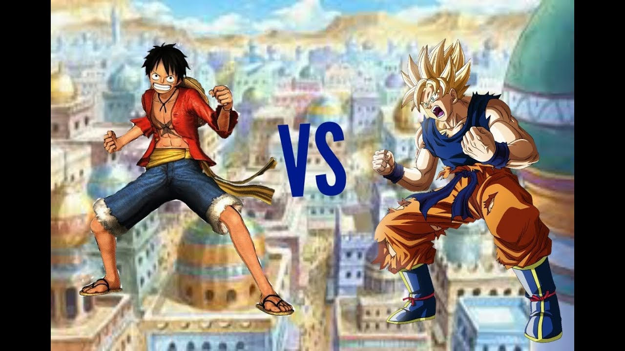 One Piece VS Dragon Ball Z YouTube