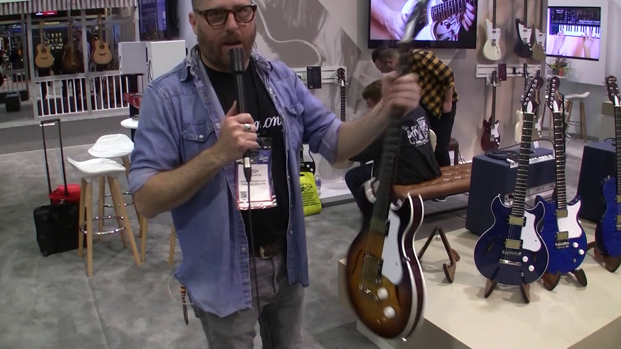 New Harmony Guitars Made In Kalamazoo, Michigan at NAMM 2020
