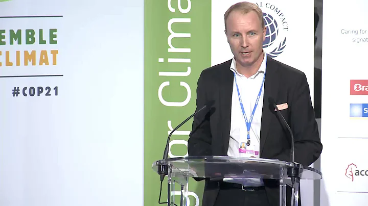 Caring for Climate Business Forum COP21 - Mr. Peter Agnefjäll, Chairman and CEO of IKEA