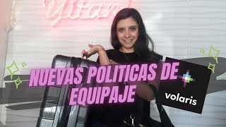 CUALES SON LAS NUEVAS POLITICAS DE EQUIPAJE DE VOLARIS ? | MEDIDAS DE  MALETAS DE VOLARIS 2021 - YouTube
