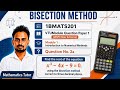 Bisection Method Step by Step | VTU Model Question Paper 2025 | 1BMATS201