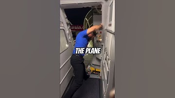 SHOCKING Truth About Airplane Emergency Slides.    #shorts #plane #aviation