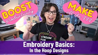 In the Hoop Embroidery Tutorial: Boost Productivity, Make Money (feat. Ricoma Embroidery Machine)