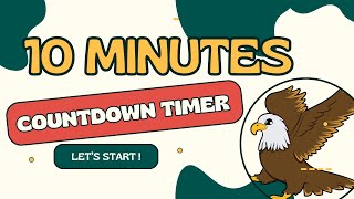 EAGLE COUNTDOWN ! 10:00 🦅 Eagle timer from 10 minutes to zero in minutes and seconds / 600"' - 0 Profile