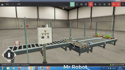 Programing Converge Station   FACTORY I O with TIA Portal v 13 with  file