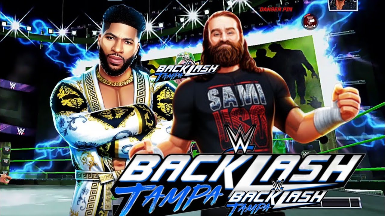 Backlash 2026 Sami Zayn vs Trick Williams In WWE Mayhem - YouTube