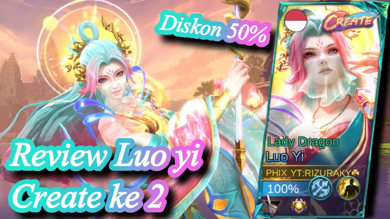REVIEW SKIN CREATE KE 2 LUO YI!! 
