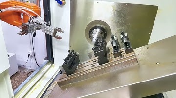 SZGH robot CNC machine tools from raw material grabbing precision processing