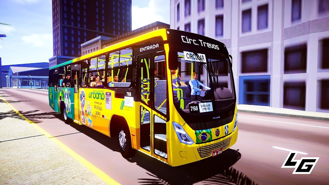 🔴Ônibus escolar no Proton Bus - Canal Lukas Gameplays