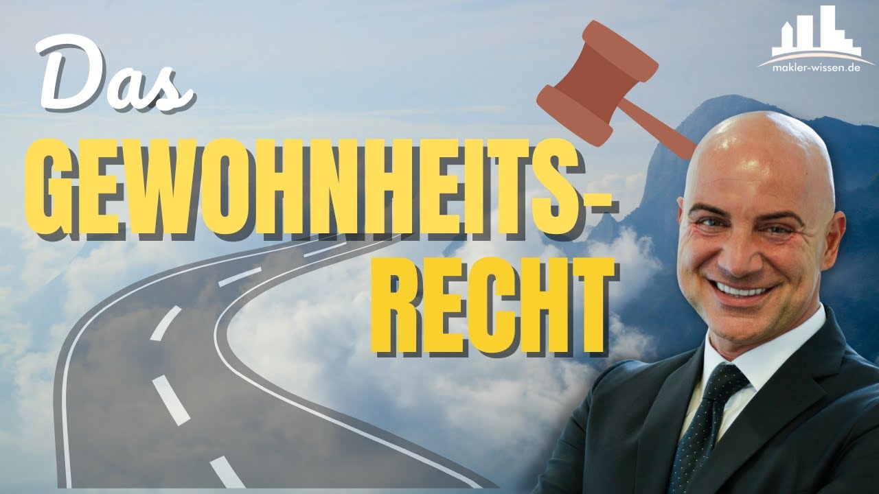 Gibt Es Ein Gewohnheitsrecht Das Gewohnheitsrecht - Das am meisten missverstandene Recht in der