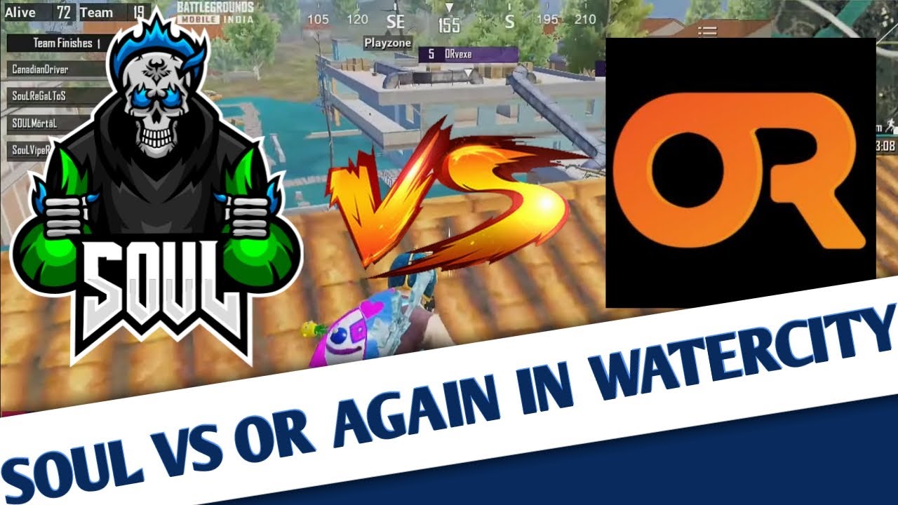 SOUL VS ORANGE ROCK AGAIN IN WATERCITY | SOUL VS OR IN APL SCRIMS 😤