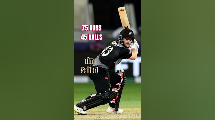 Tim Seifert’s Blazing 75 Runs – Match-Winning Knock! 🔥"