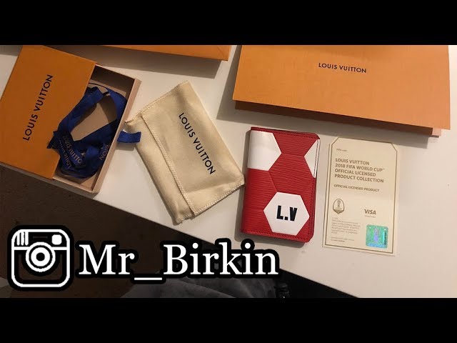 UNBOXING Louis Vuitton Upside Down Pocket Organizer Wallet Limited Edition  - Mr Birkin 