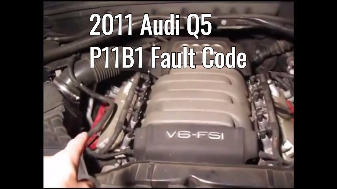 How to fix Audi fault code P11B1 Camshaft Position actuator - Easy DIY