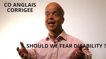 CO ANGLAIS CORRIGEE : DISABILITY