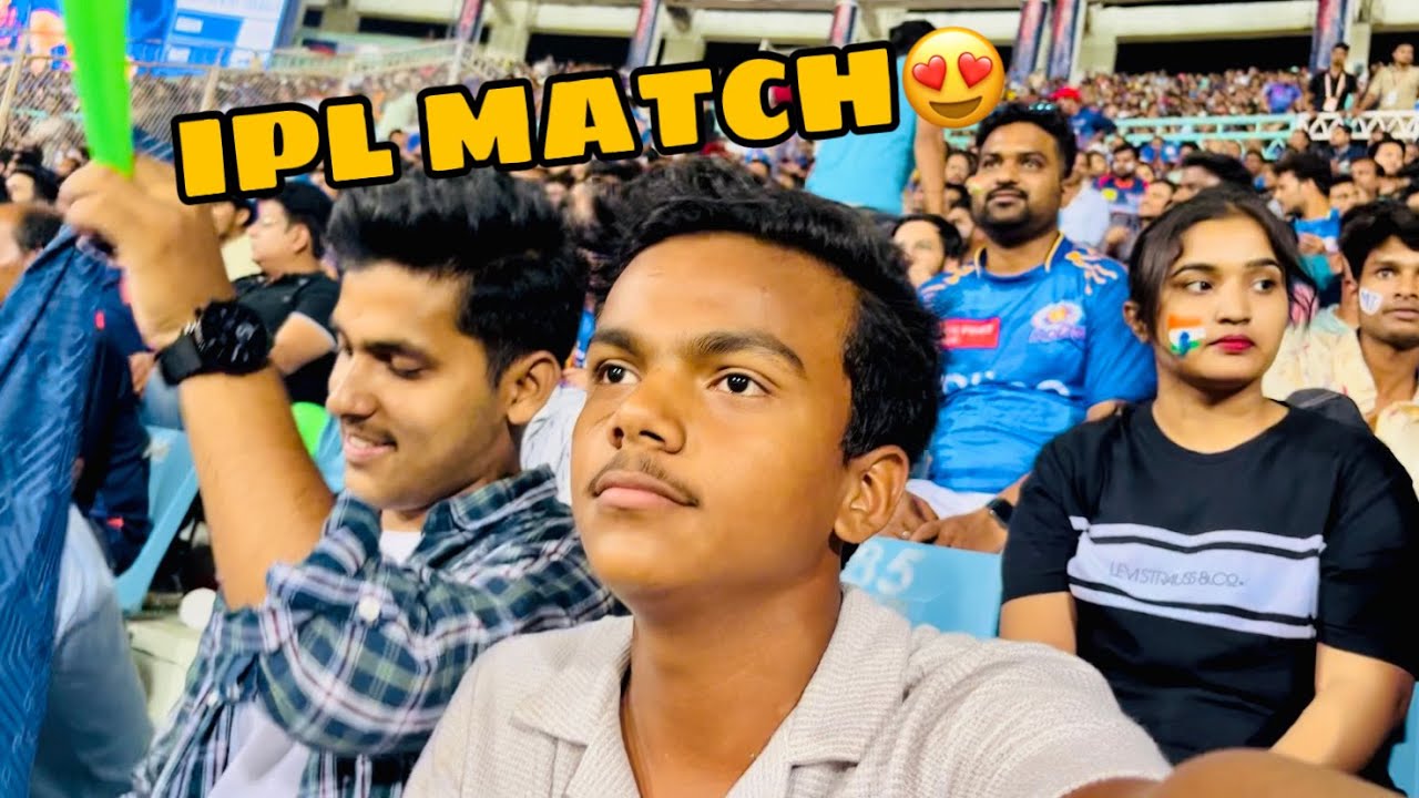 Bhai ko ajj free pass mil gaya IPL match ka😍 - YouTube