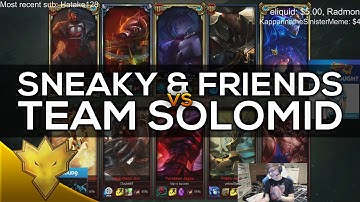 Sneaky, Meteos, Dyrus & WildTurtle vs. TSM - Dynamic Queue Funny Moments