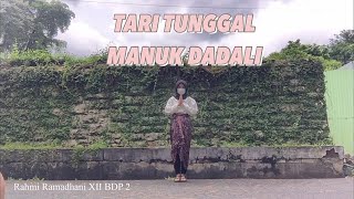 TARI TRADISIONAL TUNGGAL MANUK DADALI