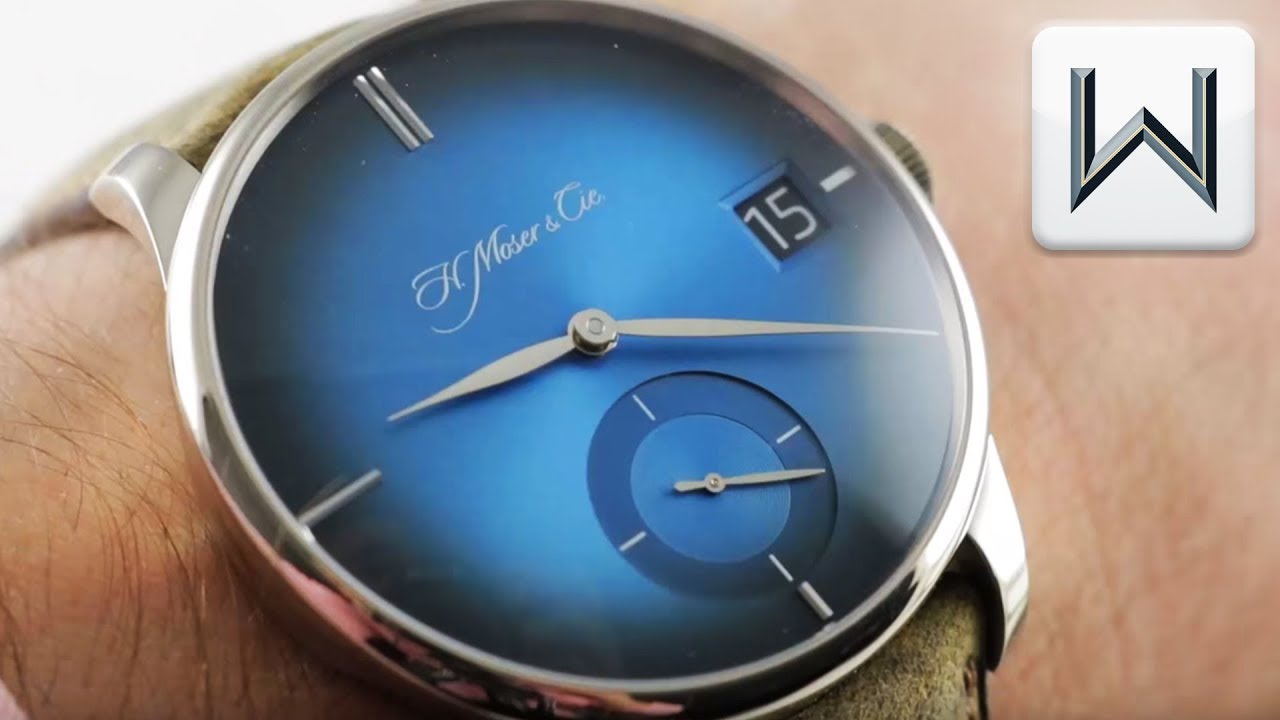 H. Moser & Cie Venturer Big Date Purity Funky Blue 2100-0203 Luxury Watch Review H. Moser & Cie Venturer Big Date Purity Funky Blue 2100-0203 Luxury Watch Review