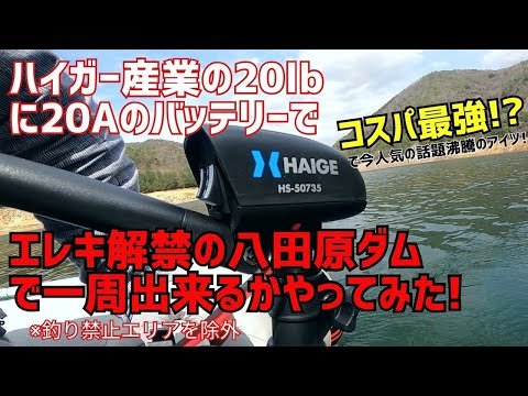 ハイガー産業の20lbエレキハンドコン【HS-50735】使ってみた