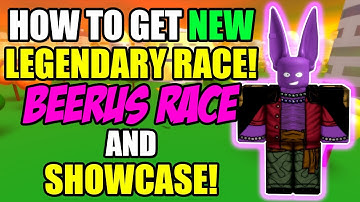 Beerus Legendary Race Full Showcase and How To Get It in Anime Rifts