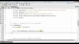 JDBC Part 2