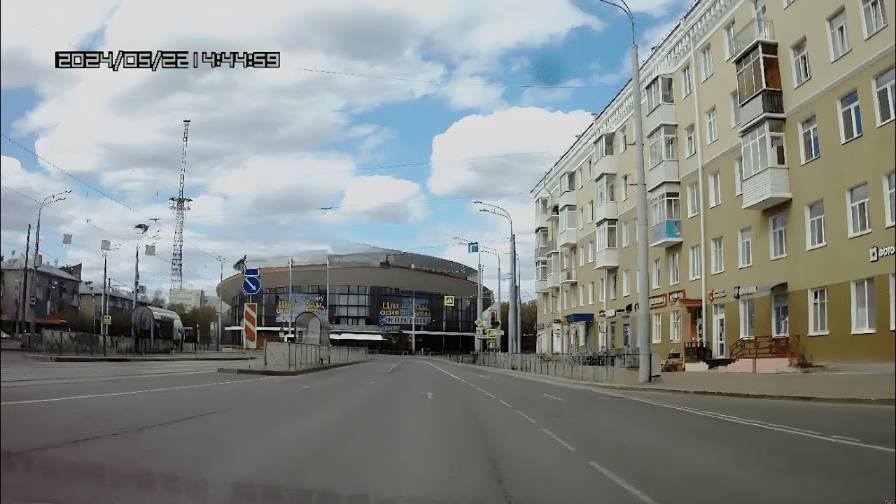 г.Пермь, поездка в Мотовилихинский район к Цирку 22.05.2024