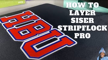 CRICUT TUTORIAL: HOW TO USE AND LAYER SISER STRIPFLOCK PRO ON A HOODIE!!