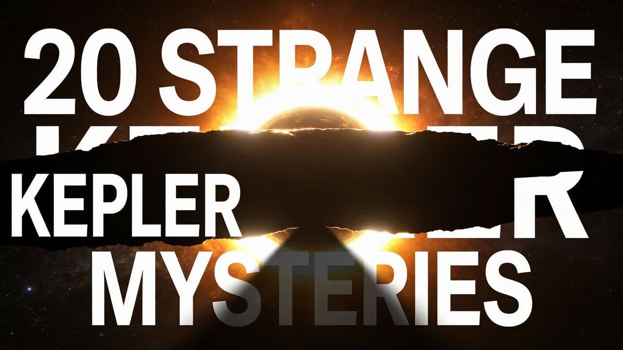 Astrophysics Under Review: 20 Strange Data from the Kepler Space Telescope