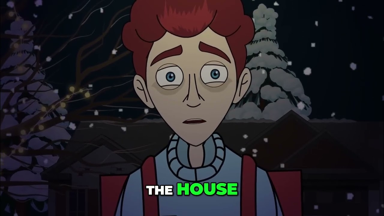 Creepy Delivery: Unsettling Encounter at the Front Door! 