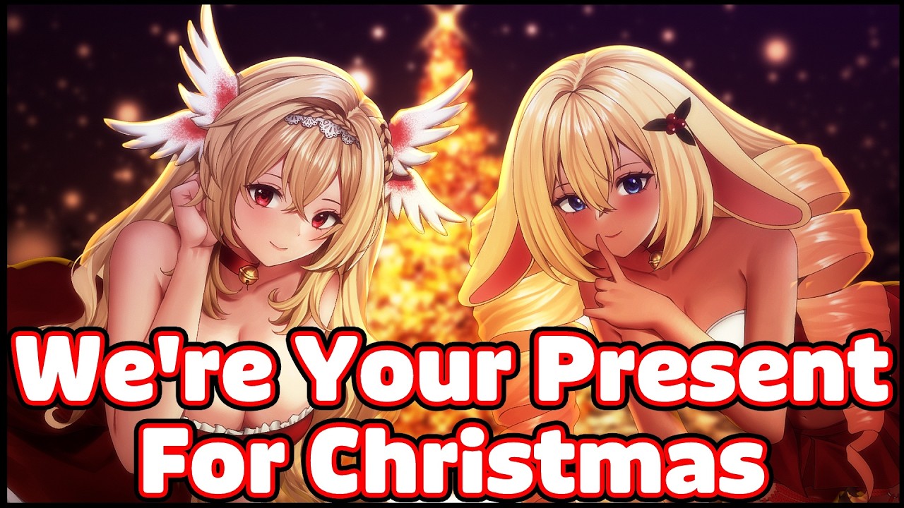 Unwrap Us 🎄💕 2 Cute Girls Wait For You Under Your Tree [ F4M ] [ ASMR Roleplay ]@ShibiCottonbum