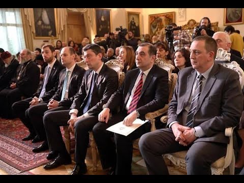 გიორგი გახარიამ პატრიარქს 85 წლის იუბილე მიულოცა