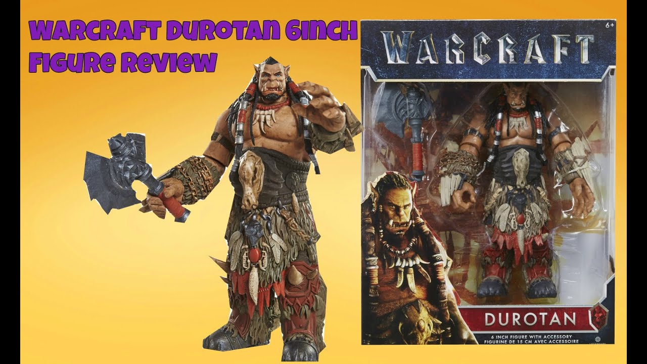 2016 Warcraft Durotan 6 Inch Action Figure Loose Jakks Pacific