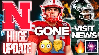 Nebraska 4-STAR QB TRANSFERRING😳+ 3 MORE GONE🤦‍♂️+ CHILES VISIT👀+ UPDATE | Husker Football News Iowa