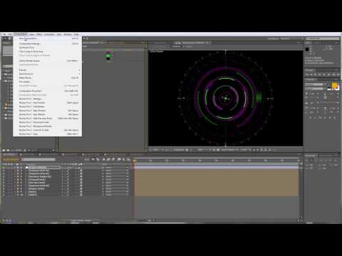 Looping HUD elements - After Effects Tutorial