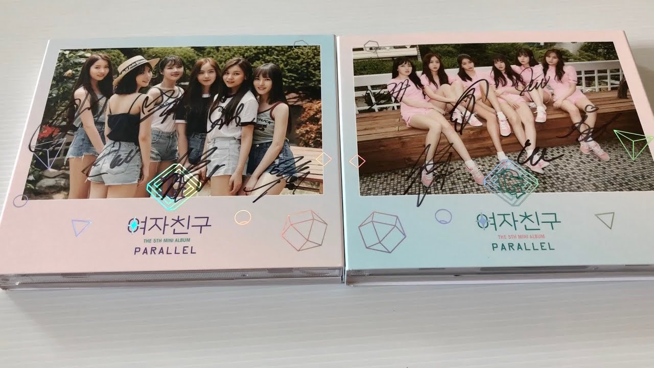 SIGNED] Gfriend 5th Mini Album 'Parallel' Love and Whisper Version