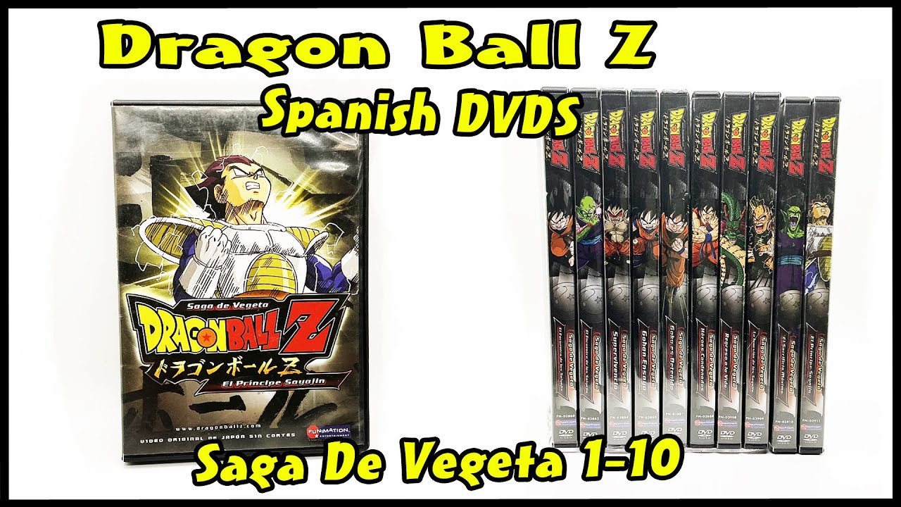 Dragon Ball Z Spanish DVDs 1-10 (Funimation) | Product Review #58