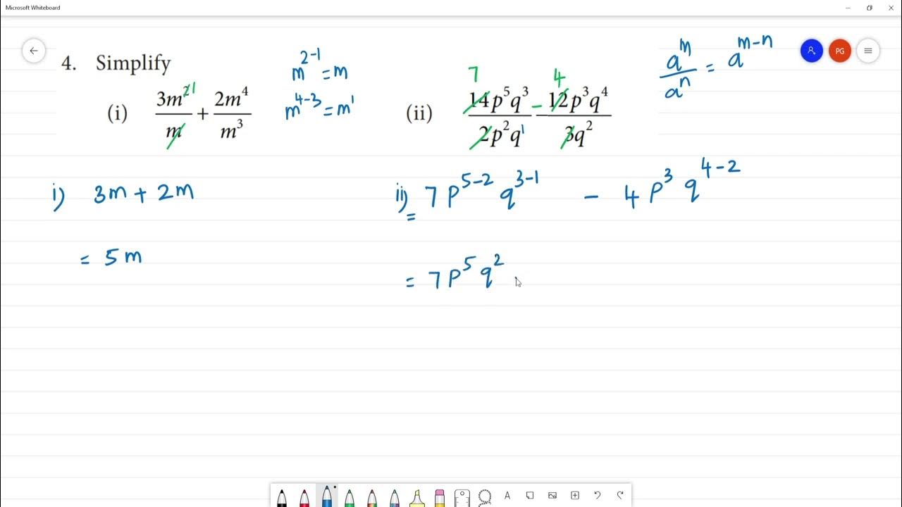 class-8-tn-maths-3-algebra-exercise-3-2-4-simplify-i-3m-2-m-2m-4-m