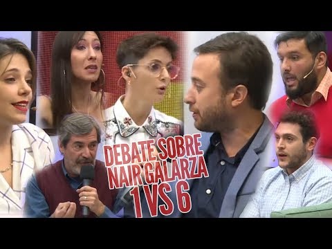 Agustín Laje: debate 1 vs 6 sobre Nahir Galarza