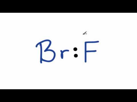 Video: Kiek valentinių elektronų turi BrF?